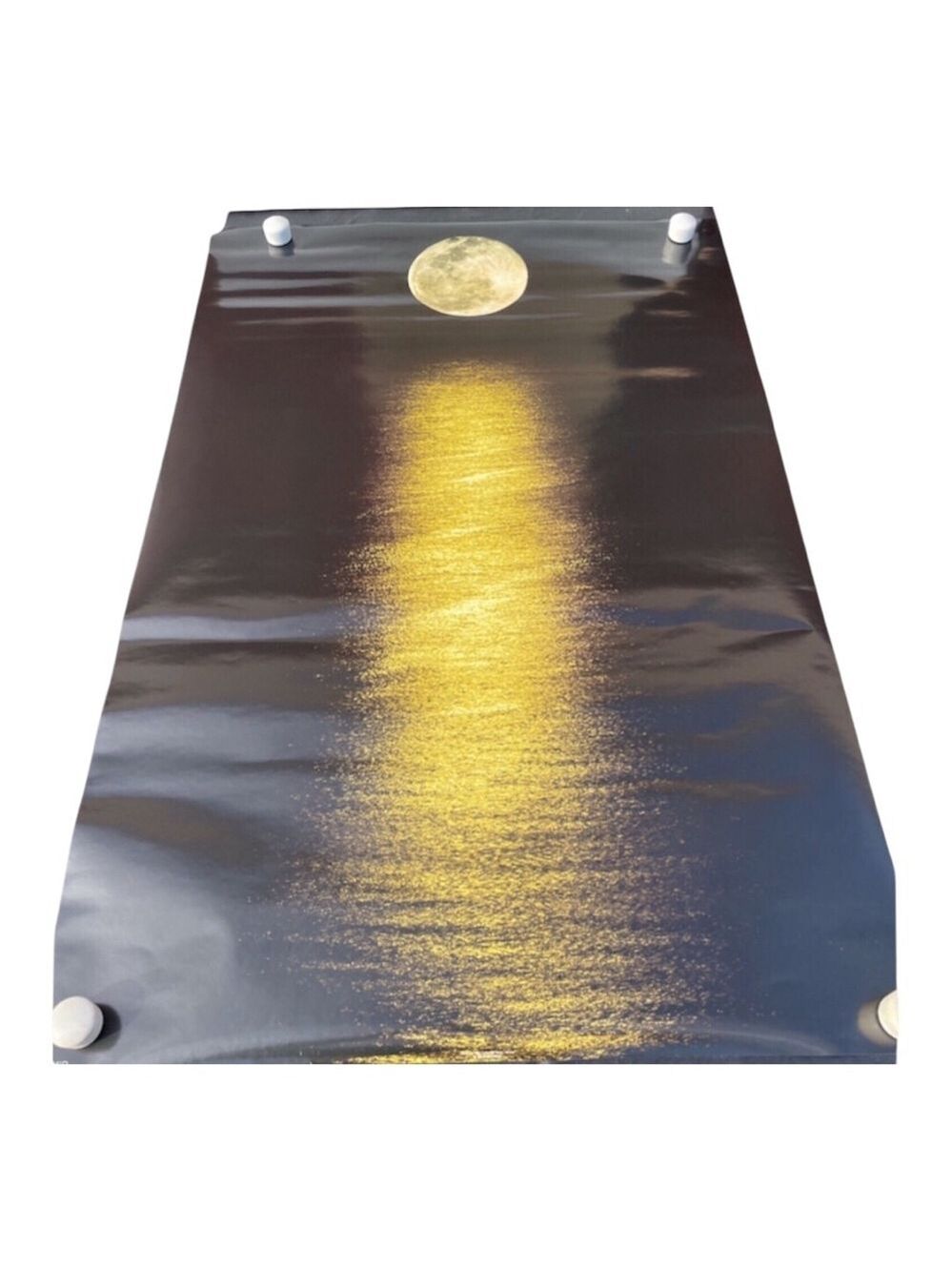 Reflection Full Moon Moonlight over Water Waves Poster 2’x3’
